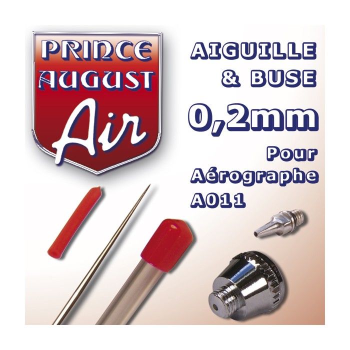 Aiguille et Buse 0.2 Pour Aérographe AO11