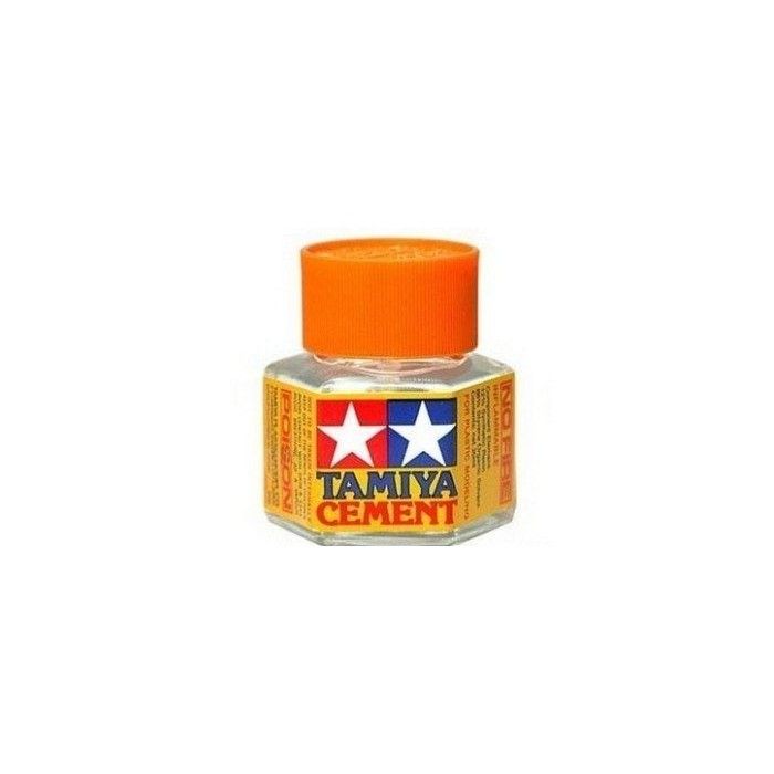 Colle liquide Tamiya 87012 (orange HEXAGONALE °